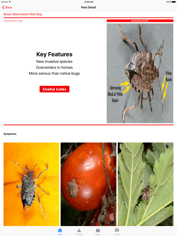 Purdue Tomato Doctor iPad screenshot 5 - Reference app