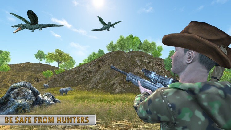 Flying Wild Crocodile Attack