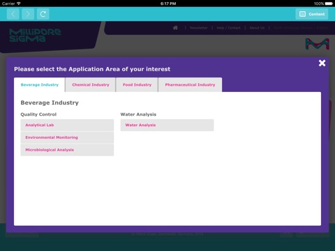 MilliporeSigma Virtual Lab screenshot 3