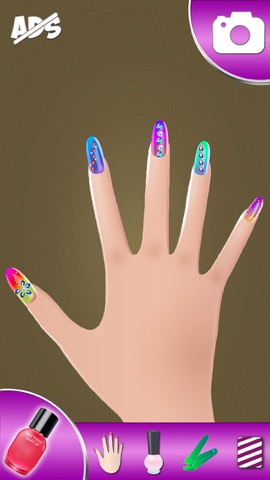 3D Nail Spa Salon – Cute Manicure Designs and Make.up Games for Girlsのおすすめ画像4