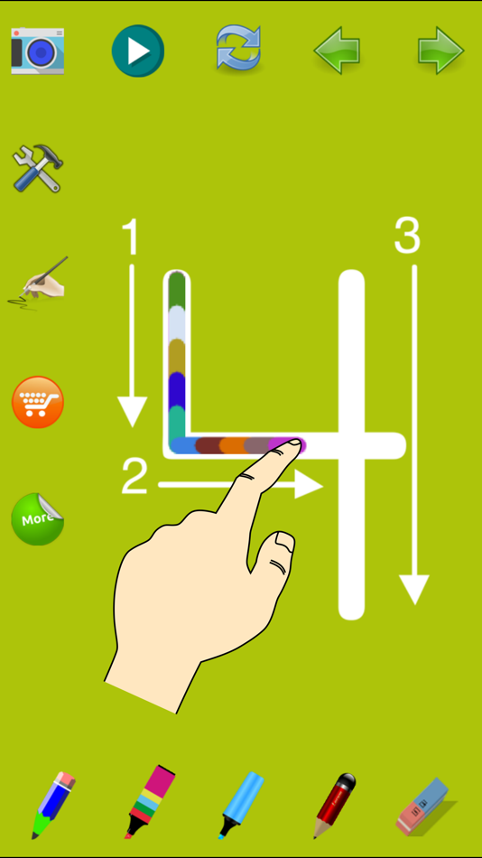 #4. Trace Letters Level 2 - Number (iOS) Av: 宁 王