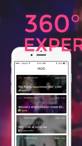 Game screenshot HUGVR -360 degree live- mod apk