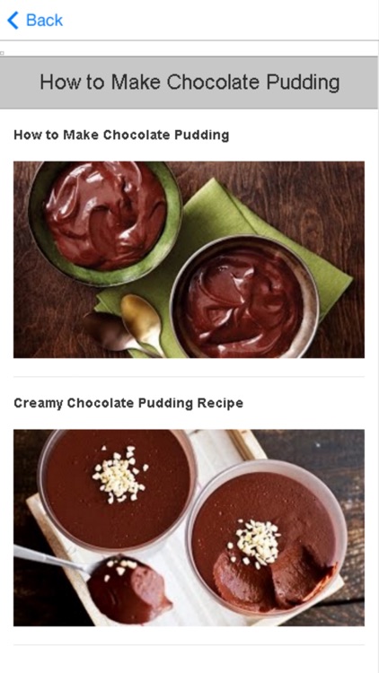 Pudding Recipe - Learn How to Make Pudding screenshot-4