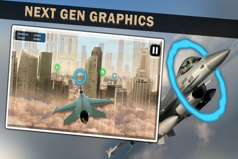 F16 Nitro Aeroflight - 平面のゲームをフライトシミュレーターのおすすめ画像2