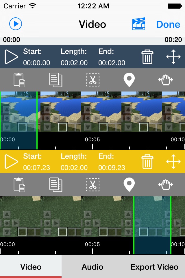 iPhone screenshot