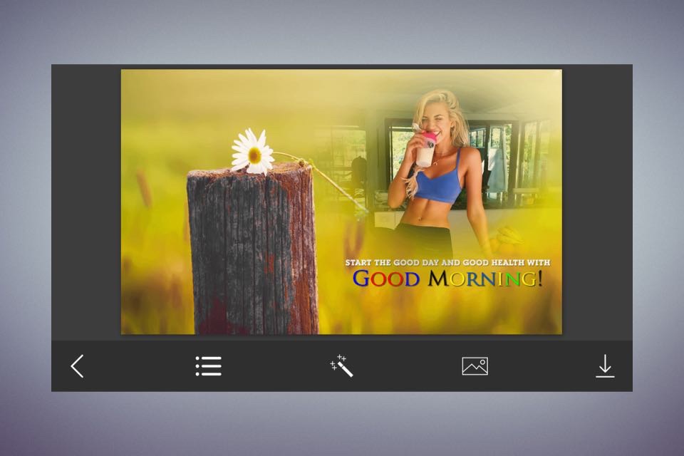 Good Morning Photo Frames - Instant Frame Maker & Photo Editor screenshot 2