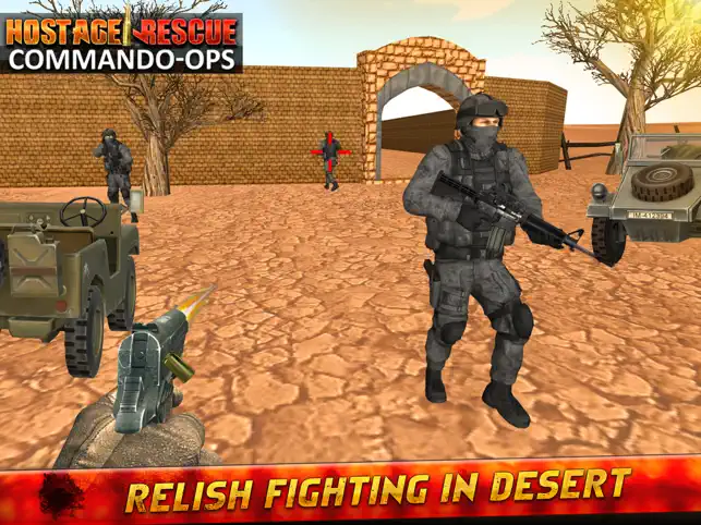 Hostage Rescue Commando Ops : Shootout kidnappers to free the hostages held18+_4