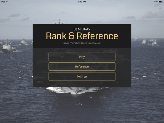 Screenshot #5 pour US Military Rank & Reference