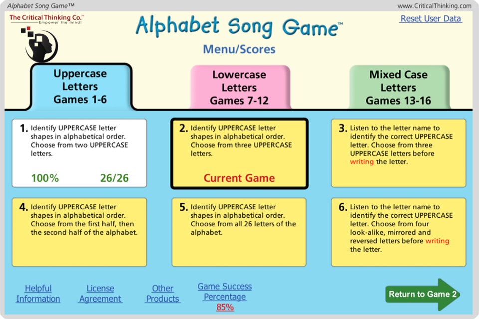 Alphabet Song Game™ (Free) - Letter Names and Shapes screenshot 3