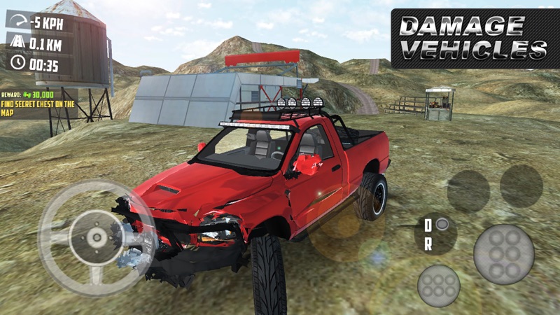Offroad 4x4 Driving Simulator 3D, Multi level offroad car building and climbing mountains experience screenshot 1