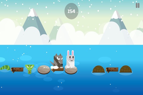 Blocky Rabbit Jumping screenshot 3