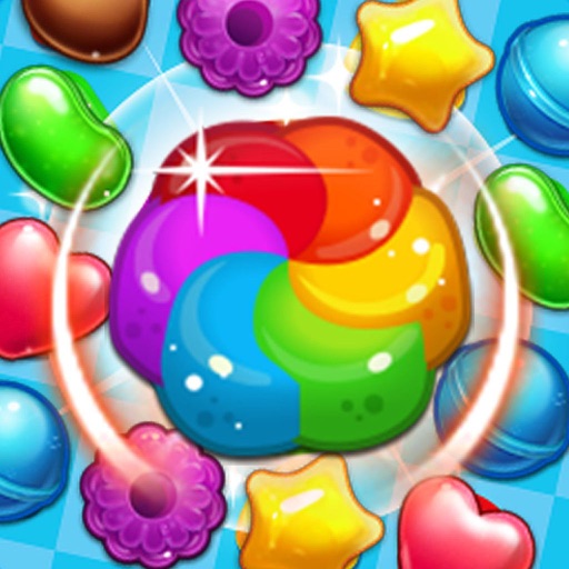 Sweet Candy Garden : Match 3 Blitz Free Game Icon