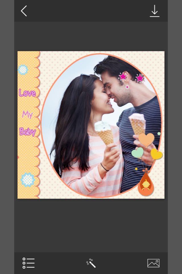 Valentine's Day Photo Frame - Romantic Picture Frames & Photo Editor screenshot 2