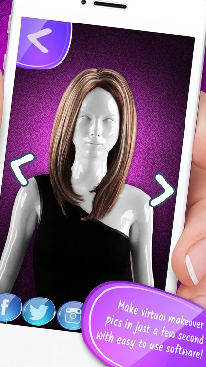 Hair Salon Photo Booth : Try On New Hairstyles With Look Makeover Montage Editor screenshot-3