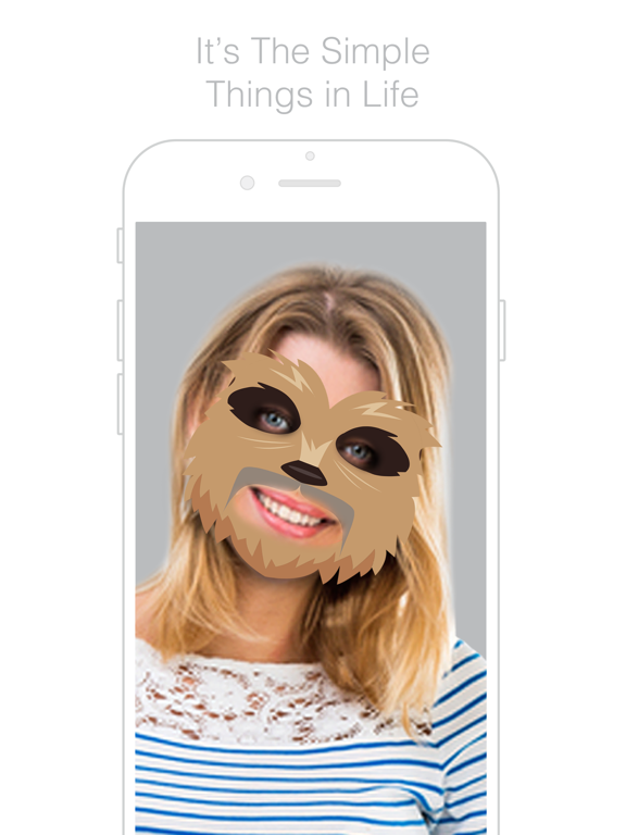 Wookie Me - Photo Mask Star Maker iPad screenshot 4 - Photo & Video app