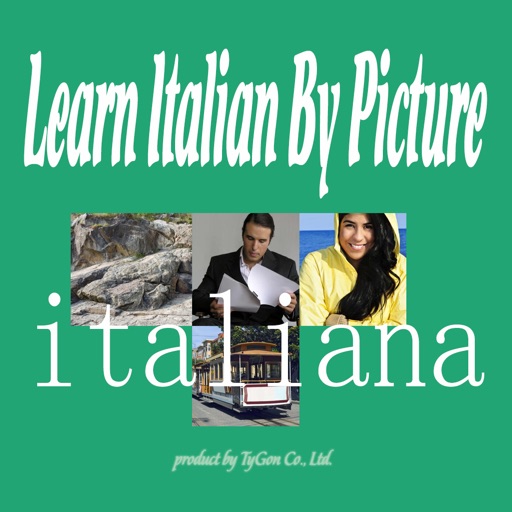 Learn Italian By Picture and Sound - Easy to learn Italian vocabulary icon