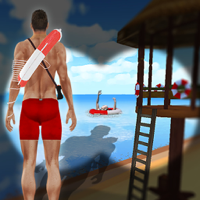 Beach Life Guard Simulator  Sauvetage d’urgence côte and jeu de Simulation de sauvetage