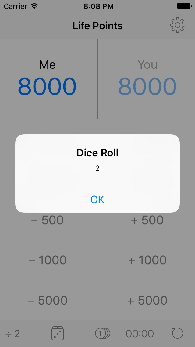 YugiCalc Life Point Calculator