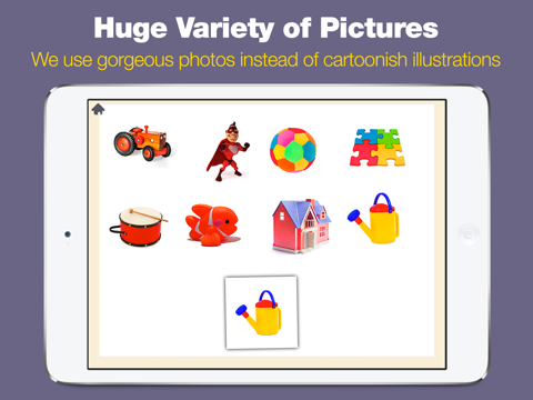 Baby Games - First Words Matching Game for Toddler Boys & Girls iPad screenshot 5 - Education app
