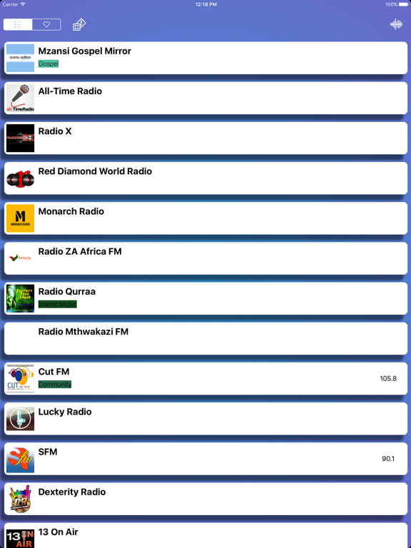 Screenshot #4 pour Radio South Africa -  AM | FM radio stations free