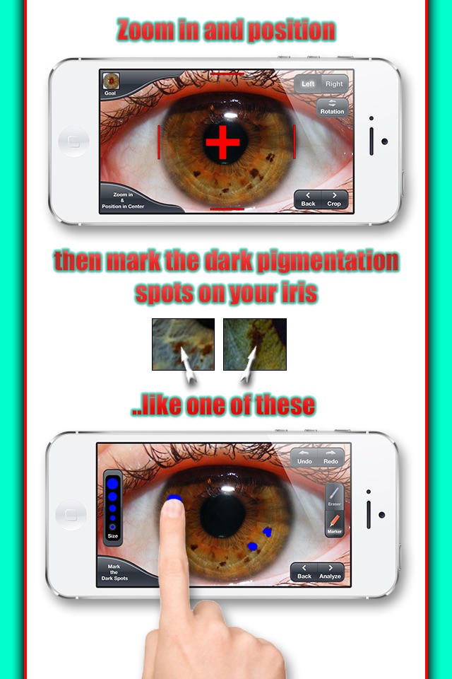 Health Test - The iridology app screenshot 3