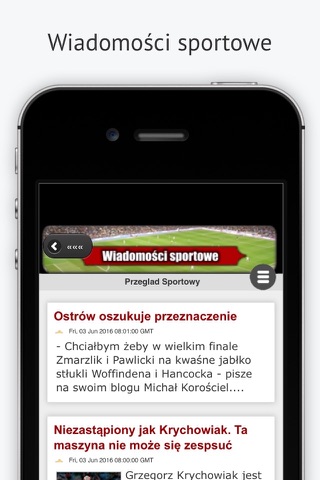 Wiadomości sportowe screenshot 2