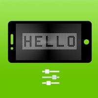 Led Text Gorgeous Banner Led Lcd Message Display App From Sai
