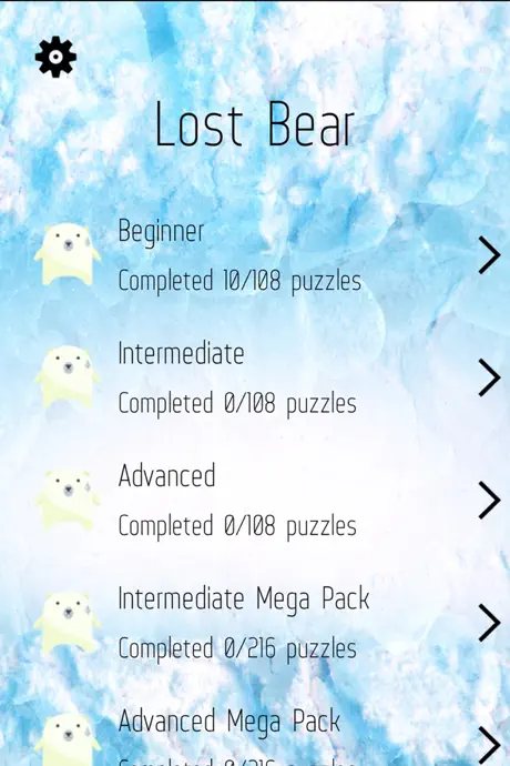 Lost Polar Bear - block puzzle game