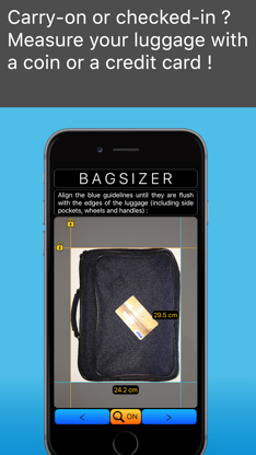 BagSizer screenshot 1