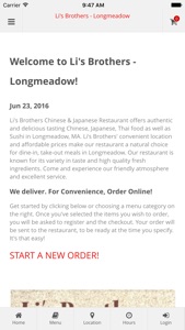 Li's Brothers - Longmeadow Online Ordering screenshot #1 for iPhone