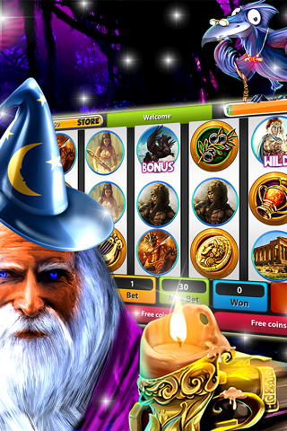 The New Magic Merlin Casino Free Slot Machines - Play and Win for Fun! screenshot 2