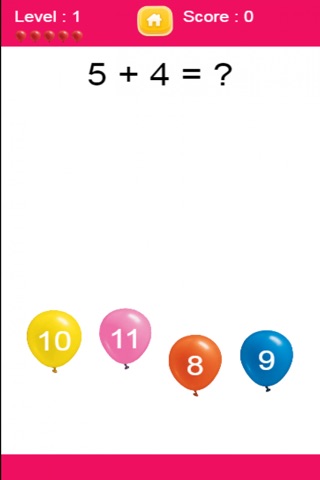 Kids Tap Math - Addition Subtraction and Multiplication brain stimulation and math facts practice game children screenshot 3