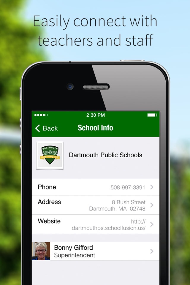 Dartmouth Public Schools screenshot 2