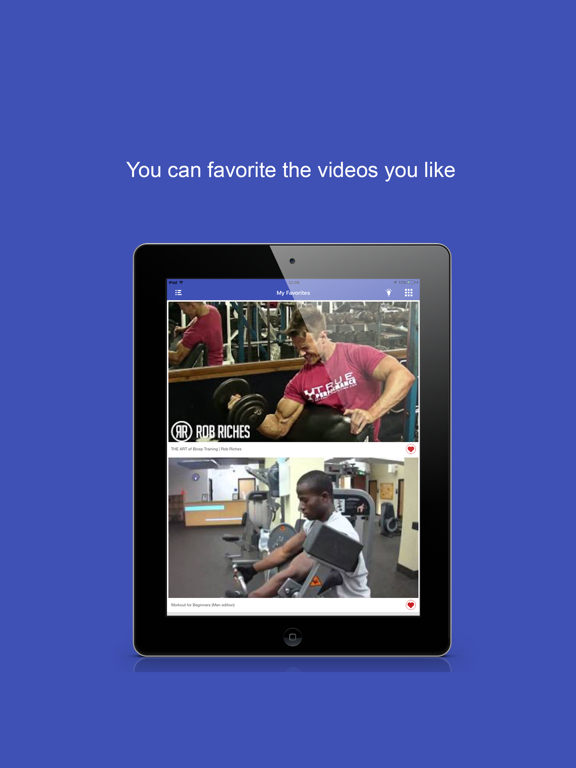 Screenshot #6 pour Gym healthy body building exercise workout videos