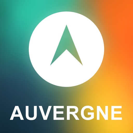 Auvergne, France Offline GPS : Car Navigation icon
