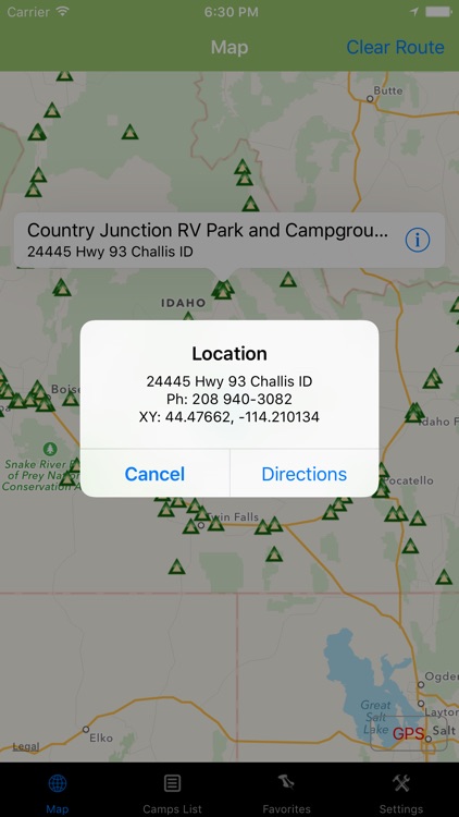 Idaho – Camping & RV spots screenshot-3