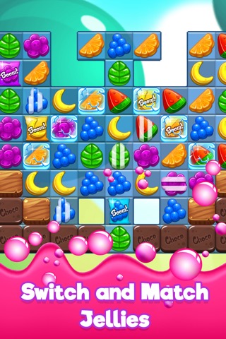 Jelly Crush Mania - King of Sweets Match 3 Gamesのおすすめ画像1