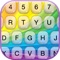 Rainbow Keyboard Skins – Fashion Keyboards with New Emojis & Color.ful Backgrounds and Fonts