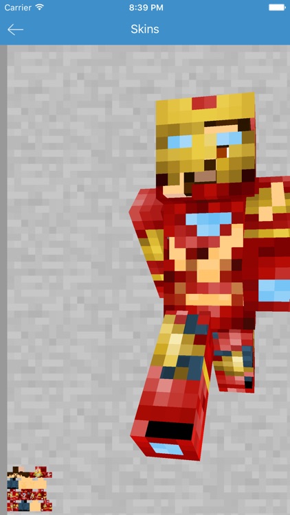 Iron Skins for Minecraft - All Hero App