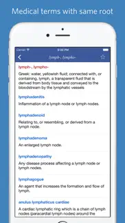 medical roots, prefixes and suffixes iphone screenshot 2