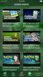 guide for pokémon go game iphone screenshot 2