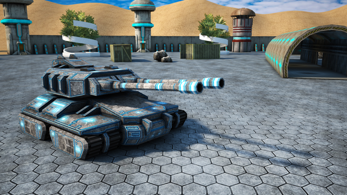 Tank Battle Shooting Game