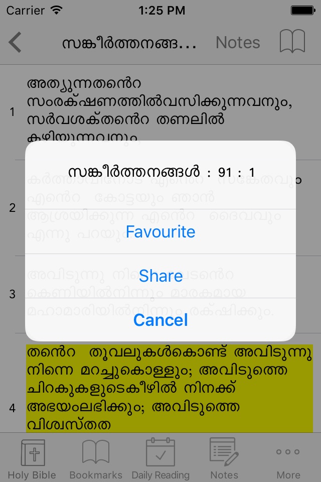 Malayalam Bible:  Easy to use Bible app in Malayalam for daily Bible book reading screenshot 4