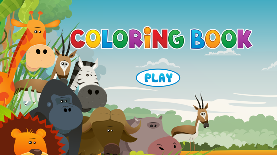 Animal Coloring Book - Painting Game for Kids - 1.3 - (iOS)