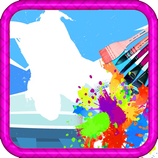 Coloring For Kids Game the flash Edition icon