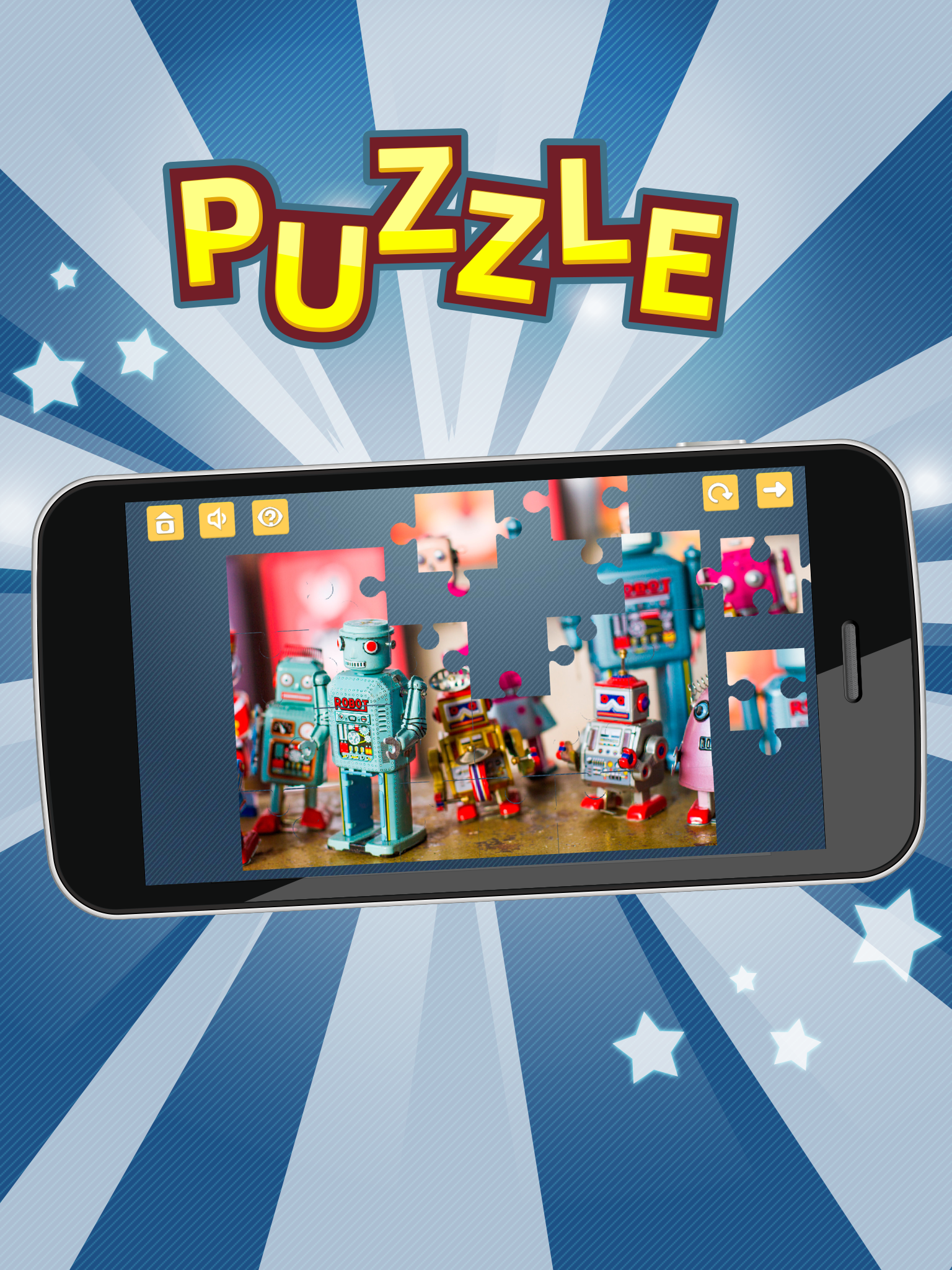 Robots New Jigsaw Puzzles 2017 screenshot 5