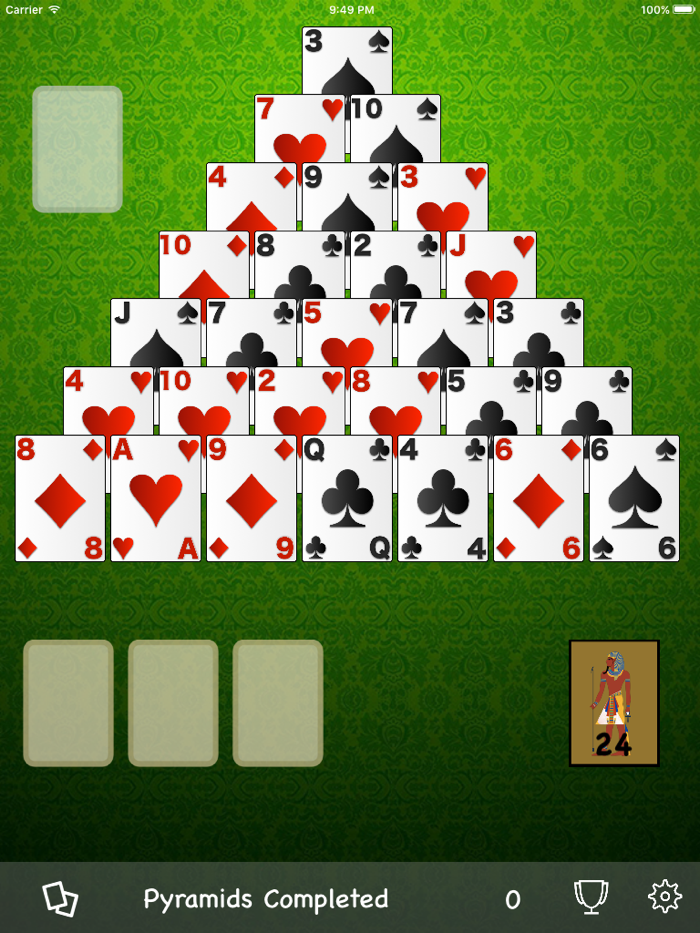 Pyramid Super Solitaire