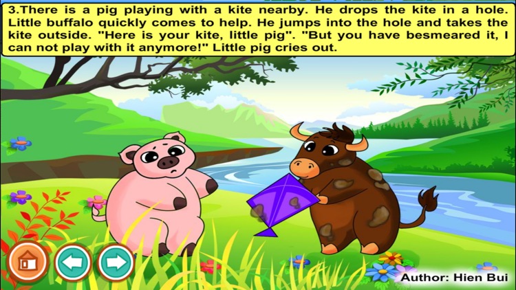 A dirty buffalo (Story and games for kids)