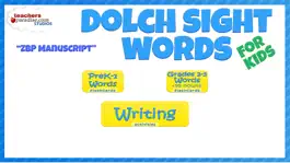 Game screenshot Dolch Sight Words Kids Flashcards & School Letter Writer ZBP mod apk