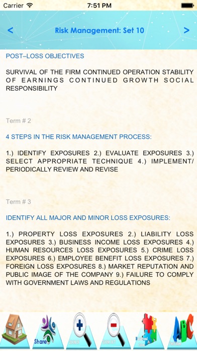 Screenshot #2 pour Risk management Fundamentals to Advanced - Free study notes, Quizzes & Concepts explained